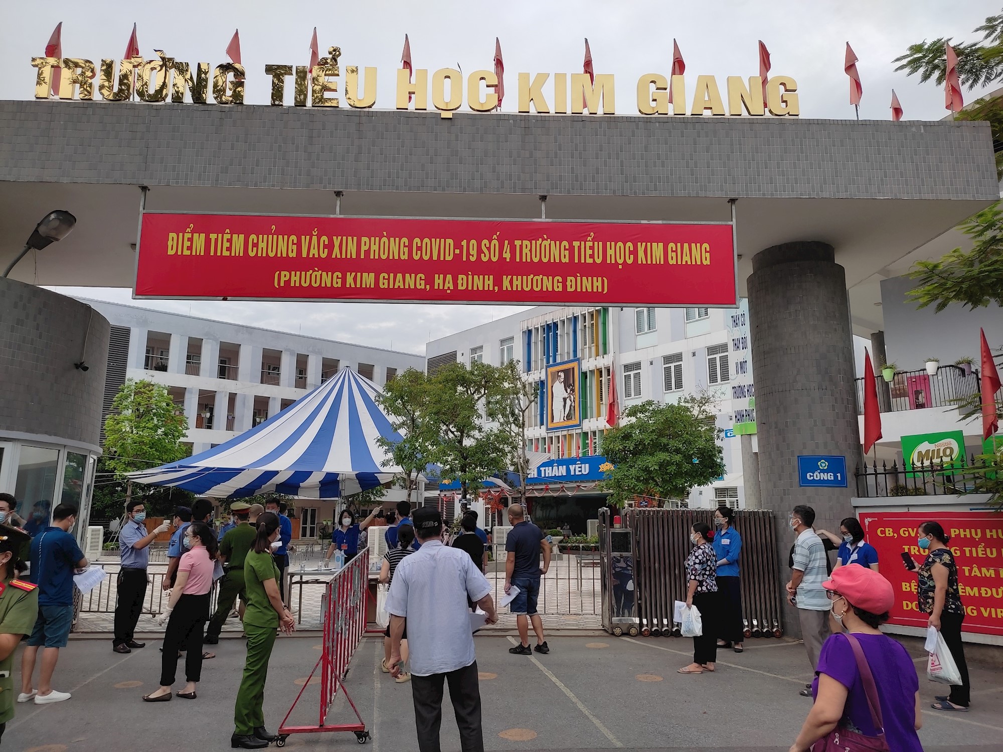 Thông tin ban đầu về việc liên quan đến học sinh trường Tiểu học Kim Giang